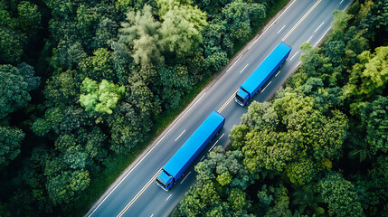 Obraz premium gps blue trucks tracking on a Tiawan map with different locations