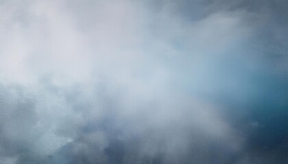 Obraz premium Frosted Winter Sky Texture with Ethereal Clouds and Subtle Ice Crystals. Atmospheric Blue and White Abstract Background for Seasonal Designs, Winter Themed Art, and Chill Aesthetic Projects