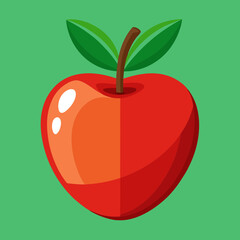illustration of an apple