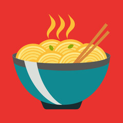 illustration of a plate of food