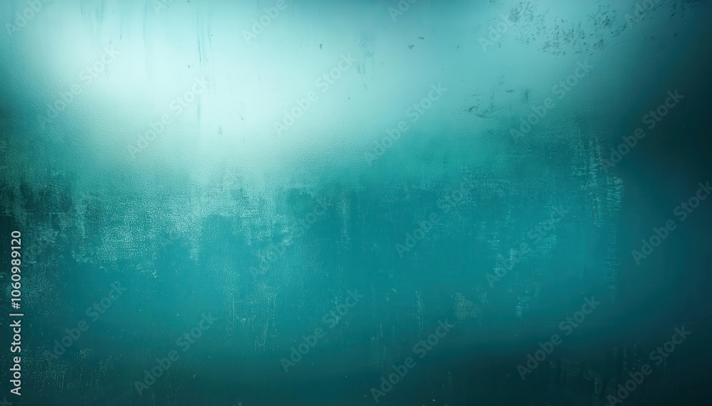 Poster calm aqua turquoise gradient texture with soft light and subtle oceanic depths. perfect for relaxing