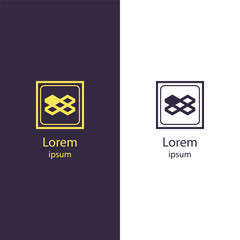 Logo-371
Geometric logo with interlinked diamond shapes inside a square frame. Represents connectivity, smart systems, blockchain tech, or digital infrastructure. Perfect for tech branding.