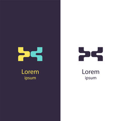 Logo-373
Modern tech-inspired abstract logo with mirrored modular shapes. Suitable for digital apps, blockchain projects, communication tools, or innovative software companies. Vector.