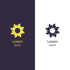 Logo-381
Stylized floral logo with dynamic symmetrical petals, perfect for wellness, organic brands, beauty, florists, or eco-friendly products. Editable vector design.