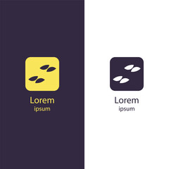 Logo-385
Minimal logo with abstract seed or leaf shapes inside a soft square, ideal for natural products, eco brands, organic food, or wellness businesses. Vector-based design.