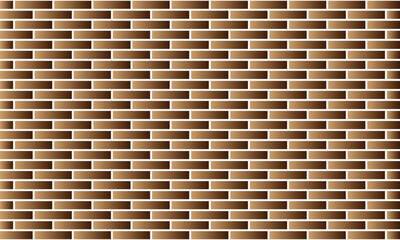 Background brick wall seamless pattern vector. color brick in white and black background
