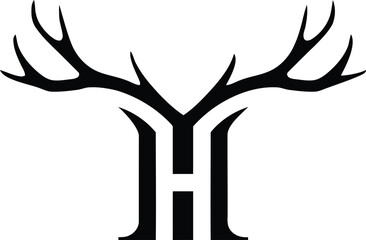 h logo design