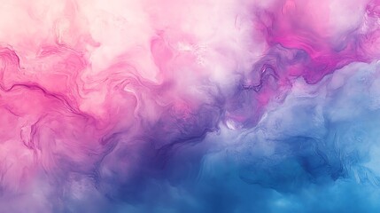 Dreamy watercolor wallpaper with smooth abstract brushstrokes effect