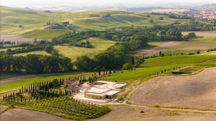 Tuscany landscape in Florence, Italy