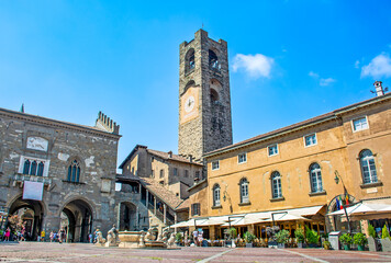 Obraz premium Bergamo, Lombardy, Italy