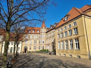 Naklejka premium inner city views of historic osnabrück