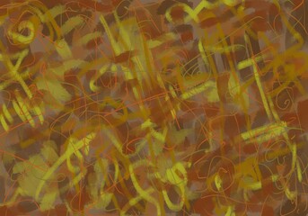 Abstract image for printing - digital painting © Cubitron