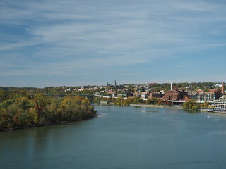 View of Georgetown from the Kennedy Center Roof