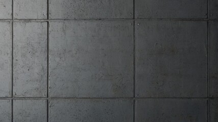 Naklejka premium Grey, textured, concrete wall background with soft, ambient light creating a smooth, blurred effect, adding depth, subtle detail, and muted tones, conveying calmness, simplicity, elegance, and an indu