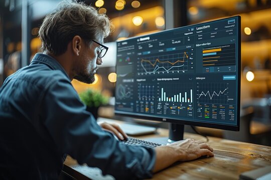 Harnessing ai technology for data analysis in big data by analysts and scientists using dashboards