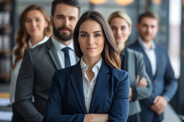 Photograph of a Ireland professional group of lawyers with the director at the front.