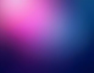 Fototapeta premium Blurred color gradient purple pink blue grainy color gradient background dark abstract backdrop banner poster card wallpaper website header design