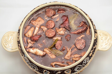 The best rustic and complete traditional Brazilian feijoada