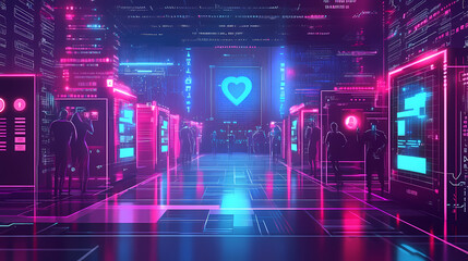 Obraz premium city lights