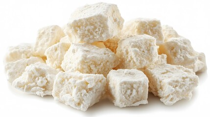 Food, Brazilian Marshmallow, Photo Realistic, on Black Background, Abstract Image, Texture, Pattern Background, Wallpaper, Cover and Screen of Smartphone, PC, Laptop, 9:16 and 16:9 Format