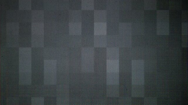 damaged and retro looking SD digicam lcd backside monitor screen with blank flickering video playback signal, cool recording video overlay via blend mode in 4k.
