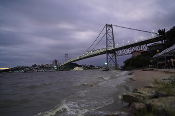 Ponte Hercílio Luz Florianópolis - Foto Quadro