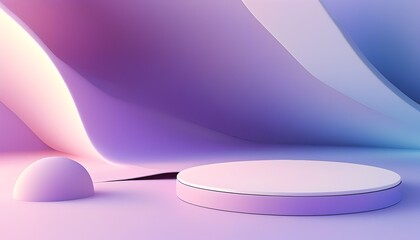 dreamy purple gradient backdrop suitable for romantic and mystical themes