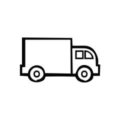 Truck icon symbol vector illustration
