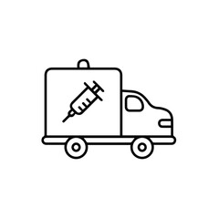 Truck icon symbol vector illustration
