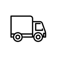 Truck icon symbol vector illustration
