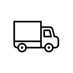 Truck icon symbol vector illustration

