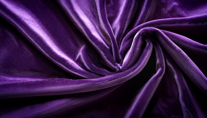 Obraz premium 濃い紫のベロアテクスチャ、微細な光沢が感じられ、優雅で柔らかな質感を際立たせる美しい表面