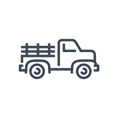 Truck icon symbol vector illustration
