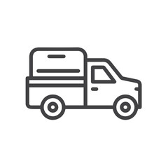 Truck icon symbol vector illustration
