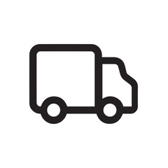 Truck icon symbol vector illustration
