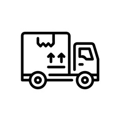 Truck icon symbol vector illustration
