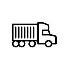 Truck icon symbol vector illustration
