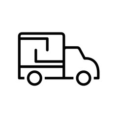 Truck icon symbol vector illustration
