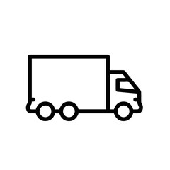 Truck icon symbol vector illustration
