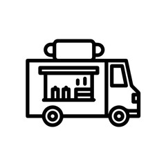 Truck icon symbol vector illustration
