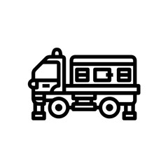Truck icon symbol vector illustration
