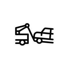 Truck icon symbol vector illustration
