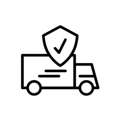 Truck icon symbol vector illustration
