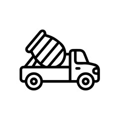 Truck icon symbol vector illustration
