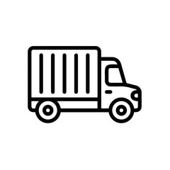 Truck icon symbol vector illustration
