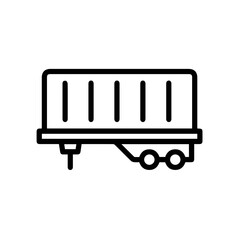 Truck icon symbol vector illustration
