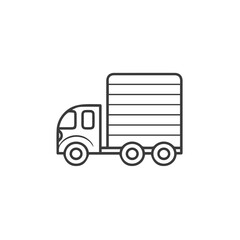 Truck icon symbol vector illustration
