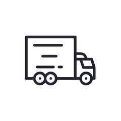 Truck icon symbol vector illustration
