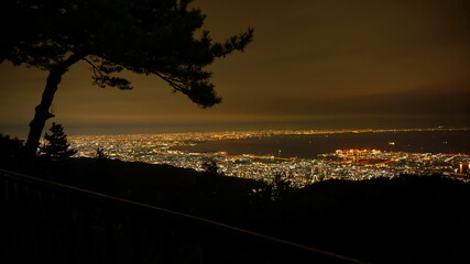 Fototapeta premium 六甲山の夜景