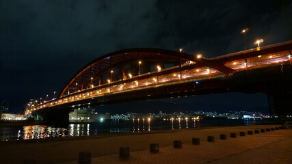 ポートアイランド 北公園の夜景